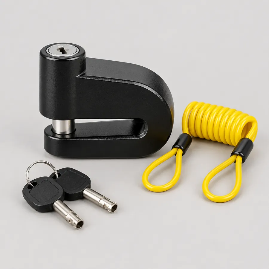 RoadMitra Steel Motorbike Disc Brake Lock